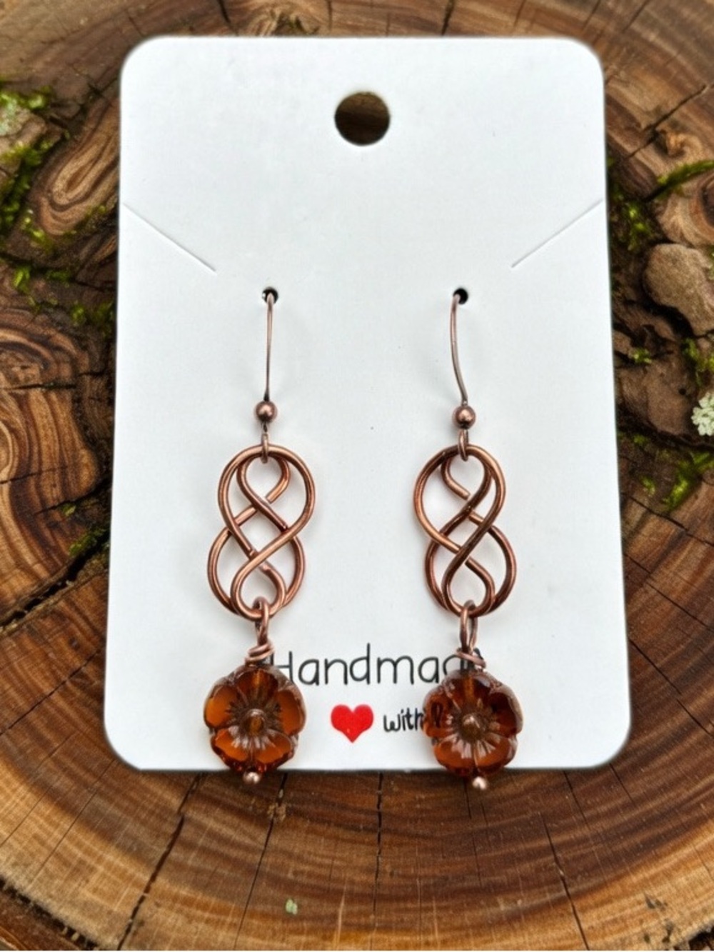 New wire wrapped earrings 😍